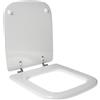 IDROTOP Copriwater dedicato per GLOBO CLIO legno POLIESTERE pregiato cerniera inox
