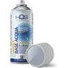 HQS High Quality Spray HQS Bomboletta di Vernice Spray 400ml Base Acqua Colori Ral (Ral 7001 Grigio Argento)
