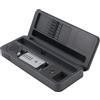 Drhomeam Smart Saldatore Kit CNC Lega di Alluminio + Silicone HS-02 Mobile Workbench Storage Box, con Tipo-C Ricarica, Controllo della Temperatura, Schermo a Colori IPS ad Alta Definizione (HS-02B)