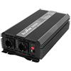 ALCAPOWER IRS3000-24 Inverter di Tensione by President 3000W 24V, Uscita 230V, Onda sinusoidale modificata, Porta SB, Ingresso Telecomando, 3000 W, 24 V, Nero, 1.0