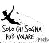 Adesivo4You ®adesivo murale solo chi sogna può volare peter pan wall sticker (MEDIUM 140 X 40 CM.)
