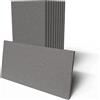 Generico 10 Pannelli Isolante Termico da Cappotto 100x50 da Incollare su Parete Fredda Umida Grafite 20mm 2cm EPS