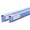 Seiletech.de Guarnizione magnetica UM03 | 2 x 2 m | Guarnizione per porta in vetro da 4 mm, 5 mm, 6 mm | Trasparente | Profilo impermeabile | Guarnizione per doccia | con bordo in gomma