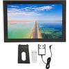 Greensen Frame di Immagini Digitali da 17 Pollici, Touchscreen WLAN, 1440x900 IPS, Supporto da 128 GB, Calendario 'orologio Fotografico Video WMA MP3, con Telecomando (Spina europea)