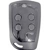 Dieffematic Telecomando Pujol Vario 4U - Rolling Code 433 MHz, 4 Tasti, Nero