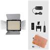 JOJIDE YN300 III YN-300 III 3200k-5500K Fotocamera CRI95 Luce video LED opzionale Con adattatore di alimentazione CA + KIT batteria(300III (AC))
