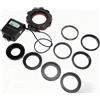 PODSJD LED Ring Light per Fotocamera con Adattatori 40.5-77mm - Illuminazione Professionale per Foto e Video, Luce Naturale e Versatile per Selfie, Filming e Estetica