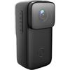 JOJIDE Fotocamera corporea, Telecamera sportiva HD Anti-shake 4K Thumb, Telecamera sportiva portatile Wi-Fi for telefono cellulare esterno(Noir)