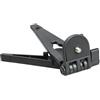 XINYIN Treppiede leggero per fotocamera in ABS regolabile in altezza Supporto da tavolo per fotografi dilettanti professionisti Viaggi Treppiede leggero pieghevole per la fotografia