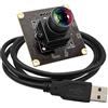IEights 120fps Modulo Fotocamera USB Grandangolare Obiettivo a bassa distorsione 100 gradi Scheda Webcam per Laptop 11.6mp Lightburn Camera Mini UVC USB2.0 Ad alta velocità Macchina fotografica Web di