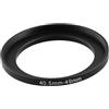 Market&YCY Anelli stretti metallici, lente adattatore lente, adattatore, anelli adattatori per anello adattatore filtro camera 40.5-49 mm