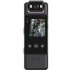 Vroomoto Piccola Videocamera Portatile con Fotocamera Corpo Schermo 1.3 Registrazione Video Obiettivo Ruotabile a 180° Viaggio per Riunioni 64G (32G)