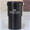 Generic Lente di Barlow 2X 1,25 pollici Dimensioni della porta Pellicola verde in metallo for accessori for oculari di telescopi astronomici Ricambi per telescopi astronomici