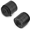 Othmro 2Pz Obiettivo per Fotocamera CCTV da 4mm 3MP F1.4 Pixel Obiettivo per Fotocamera WiFi di Sicurezza, Angolo Largo da 1/2.5 Pollici per Fotocamera CS Filettata Dia per Fotocamera IP CCTV