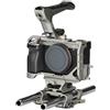 Generico Compatibile con Gabbia Fotocamera Sony a7C II / a7C R TA-T60, Telaio Rig Video Completo/Mezzo in Alluminio for A7 C 2 R(TA-T60-A-TG)