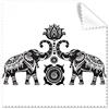 DIYthinker Vernice Elephant Friend Two Happy occhiali panno di pulizia del pulitore dello schermo 5PCS Gift