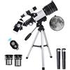 YangRy telescope children & beginners, 70 mm aperture, 300 mm astronomical refractor telescope, mobile travel telescope telescope YangRy