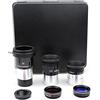 Generic Telescopio Kit accessori telescopio 1,25 2x 6 mm 15 mm oculari 3 colori