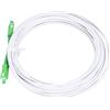 Sxhlseller Set di Cavi Patch SC Armati Monomodali per Connessione Veloce FTTH FTTP, Affidabile Ponticello in Fibra Ottica per Professionisti e Famiglie, Cavo di Prolunga per Sistemi TV Via Cavo FTTH