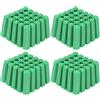 Haofy Vite per Muratura in Plastica Verde, Tubo di Espansione M6, Design Ad Alta Ritenzione per Pareti, Ideale per Decorazioni Domestiche e Infissi