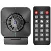 NGBFF Webcam for PC con streaming 4K 1080P, telecamera USB con microfoni, telecomando, zoom digitale 5X