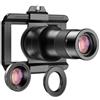 Moliuoly TM6X - Lente macro per teleobiettivo 150 mm, zoom 6x, per il 99% degli smartphone, con monocolo integrato per macro e remoto, anello adattatore e custodia per il trasporto