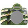 Market&YCY Custodia protettiva in silicone per fotocamera protettiva della fotocamera professionale, Per Canon EOS 6D2 6D II 6D Mark II - Camuffamento