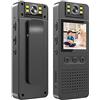 DIGNIFE Action Camera, Mini videocamera HD 1080P con schermo a LED Videocamera piccola Motion Detect Videocamere con registrazione in loop for supporto domestico for ufficio DV(32GB)