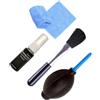 Angoily Kit Di Pulizia Per Computer Da 4 Pezzi - Strumenti Per La Pulizia Dello Schermo Con Spazzola Ad Aria Compressa Spazzola Per Tastiera Liquido Detergente E Panno - Ideale Per