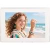 POADGBCN Cornice digitale intelligente da 10,1 pollici Album elettronico wireless Cornice video LCD touch screen Per la famiglia(White)