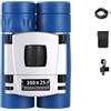WAFOHSR Telescopio 30000M Auto Focus 300X25 Potente Binocolo A Lungo Raggio Professionale Mini Portatile HD Impermeabile Monocolo Facile Da Usare(Blue set)
