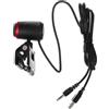 MUELODSIC Webcam Messa a Fuoco Automatica Videocamera per Computer USB Microfono Integrato Rotazione 360° Videocamera per Streaming Live e Videoconferenze