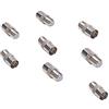 Othmro F Femmina a PAL Femmina RF coassiale Connettore 8pcs