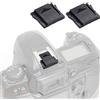 DIGITAL HD 2 pezzi PROTEZIONE COPRI CONTATTI SLITTA FLASH COMPATIBILE CON NIKON COMPATIBILE CON CANON COMPATIBILE CON PENTAX COMPATIBILE CON OLYMPUS ECC.