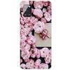 MUTOUREN Cover per Samsung Galaxy A71 4G Custodia in Silicone TPU Trasparenti Ultra Sottile Antigraffio Antiurto Protettivo Case con Pellicola Proteggi Schermo, Rosa Rosa