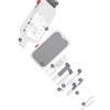 Kfwfuaee 14 pezzi 14 in 1 cassaforte con spazzola retrattile per computer portatili, tastiere, tablet, vari dispositivi elettronici portatili