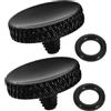 LOLIPPYY 2 pezzi Pulsante Rilascio Otturatore in Alluminio per Fotocamera Accessorio Professionale con Funzione Liscia e Installazione Semplice Adatto Fotografi Esperti e Principianti