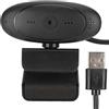ciciglow PC Webcam, Videocamera HD 1080P Microfono Integrato Accessorio per Computer per Videoconferenza Supporta L'identificazione Automatica del (nero)