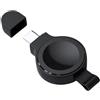 SHINROAD Caricatore per orologio senza grovigli Compatto Wireless Magnetico Portatile Tascabile Smartwatch Type-c Charging Dock Station per Apple 8 7 6 5 4 3 2 1 Nero