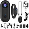 Generic Camera indossabile, fotocamera da tasca | Dispositivo di tiro video indossabile di 170 gradi largo angolo impermeabile per motociclette sportive per biciclette per la palestra. Le telecamere da viaggi