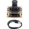 Spacnana Modulo Fotocamera USB, Scheda Fotocamera con Risoluzione 4K da 8,29 MP con Obiettivo Grandangolare, per Dispositivo Terminale Intelligente per Macchine Pubblicitarie per (80° distorsione