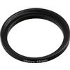 vhbw anello adattatore step-up da 39 mm a 42 mm compatibile con obiettivo fotocamera - Adattatore filtro, metallo, nero