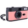 TIKATARER Fotocamera Nostalgica da 35 Mm, Fotocamera retrò Portatile Riutilizzabile con Flash Incorporato e Pellicole a 27 Colori, Leggera e Resistente, Strumento Fotografico Che Offre Ricche (#2)