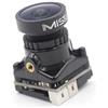 SPARKHOBBY Msita Ratel FPV Mini fotocamera 2000TVL 1/1,8 pollici Starlight HDR 2,1 mm Obiettivo 4:3 & 16:9 NTSC & PAL commutabile per droni RC FPV (nero)