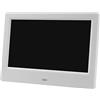 LLAETF Cornici Digitali Cornice Digitale HD da 8 Pollici Lettore di Immagini Elettronico Schermo LCD IPS 1024x600 Con Telecomando Cornici Elettroniche (Colore : Bianco, Dimensioni : 8 Pollici) (Bia
