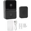 KIMISS Campanello Intelligente HD 1080P Telecamera di Riproduzionecon Visione Notturna Bidirezionale Wireless per la Casa