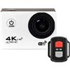 AMAZWI Telecamere d'azione Ultra HD 4K. Telecamera di azione del telecomando del telecomando del telecomando della fotocamera di azione DV DVR 170D 30m Vai a Waterproof Pro Mini Casmet Camera Custodia imperm