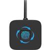 Sxhlseller Lettore di Impronte Digitali USB per PC, Dongle per Scanner Biometrico di Impronte Digitali a Riconoscimento Rapido, Registratore di USB Portatile con Tocco a (BLACK)