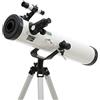 YangRy White Astronomical Telescope HD Students Adult World Dual-Use Finderscope Monocular 35-525 Times YangRy