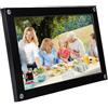 CFTGIW Cornice Digitale WiFi da 10,1 Pollici 1280x800 Auto R Cornice Digitale WiFi da 10,1 Pollici, HD 1280x800, Rotazione Automatica Verticale e Orizzontale, Wi-Fi Mem Integrata da 32 GB (BLACK)